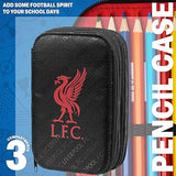 Liverpool F.C. Pencil Case Filled with Stationery Set School Supplies Pen Case - Get Trend