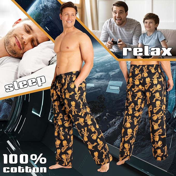 Marvel Press Men's Pyjama Bottoms Sleepwear (pack of 1) - Get Trend