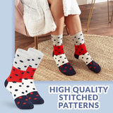 Tom Franks Ladies 6 Pack Design Cotton Rich Socks One Size - Get Trend