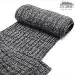 CityComfort Mens Knitted Scarf, Soft Cosy Winter Neck Scarf - Gifts for Men - Get Trend