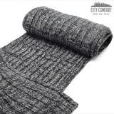 CityComfort Mens Knitted Scarf, Soft Cosy Winter Neck Scarf - Gifts for Men - Get Trend