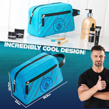 Manchester City F.C. Toiletry Bags for Men, Hanging Wash Bag with Zipped Pocket - Get Trend