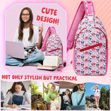 Get Trend Hello Kitty Cross Body Bag Girls Teens Travel Bag