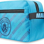 Manchester City F.C. Toiletry Bags for Men, Hanging Wash Bag with Zipped Pocket - Get Trend