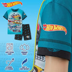 Hot Wheels Boys Pyjamas 2 Piece Summer Nightwear Set Short PJs Soft Breathable Lounge Wear Gifts for Boys - Get Trend