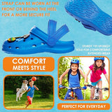 CityComfort Clogs Girls Removable Shoe Charms Garden Shoes Slip On Ankle Strap