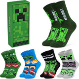 Minecraft Boy's Calf Socks Multipack