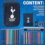 Tottenham Hotspur F.C. Filled Pencil Case, Stationery Set - School Supplies