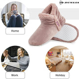 DUNLOP Women Bootie Slippers, Ladies Quality Ankle Slippers Memory Foam