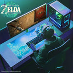 ZELDA Gaming Mouse Pad - Large Desk Mat 80 x 35cm Non Slip Home Office Desk - Get Trend