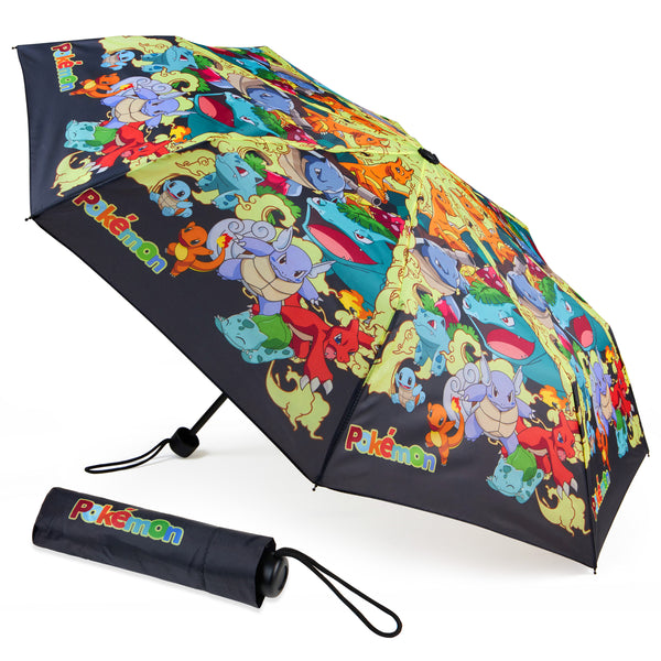 Pokemon Folding Umbrella, Telescopic Lightweight Umbrella