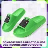 Minecraft Boys Sliders or Flip Flops for Beach and Pool - Boys Gifts