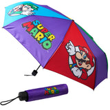 Super Mario Folding Umbrella, Telescopic Lightweight Umbrella - Travel Accessories