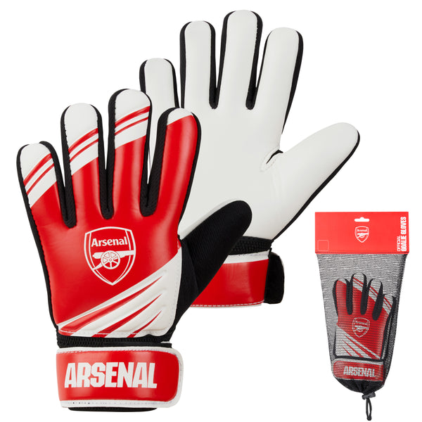 Arsenal F.C. Goalkeeper Gloves for Kids Teenagers - Size 5