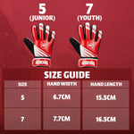 Arsenal F.C. Goalkeeper Gloves for Kids Teenagers - Size 5 - Get Trend