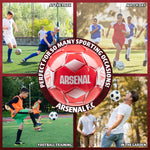 Arsenal F.C. Football Soccer Ball for Adults & Teenagers - Size 3 - Get Trend