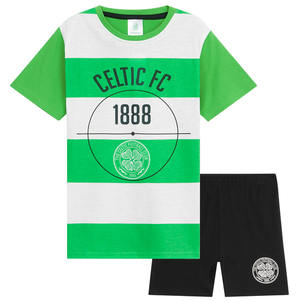 Celtic F.C. Boys PJs, Celtic F.C.  Short Pyjamas for Kids - Get Trend