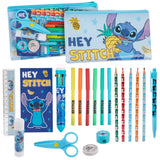 Disney Stitch Kids Pencil Case and Stationery Supplies Set