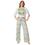 Pokemon Pyjamas for Women and Teenagers - Pikachu Nightwear T-Shirt & Long Bottoms - Get Trend