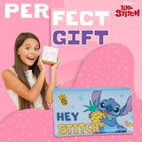 Disney Stitch Kids Pencil Case and Stationery Supplies Set