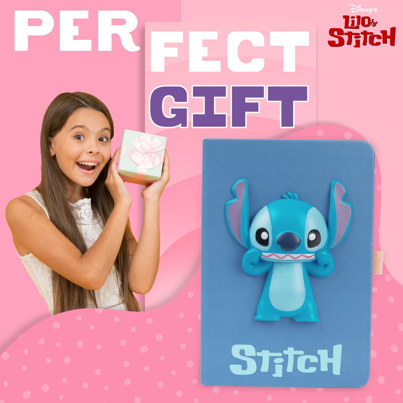 Disney Stitch Stationery Set A5 Notebook and Pen Gift Set