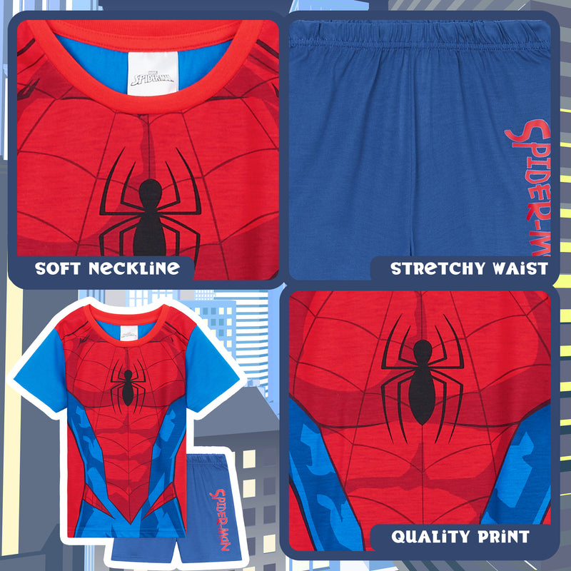 Marvel Boys Pyjamas, Spiderman Boys Pyjamas - Get Trend