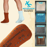 RICK AND MORTY Fluffy Socks for Men  - Rust & Blue - Get Trend