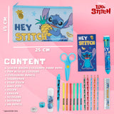 Disney Stitch Kids Pencil Case and Stationery Supplies Set