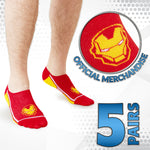 Marvel Mens Socks, Marvel No Show Socks for Men - Get Trend