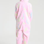 CityComfort Glow in The Dark Onesie Kids Onesies for Girls Rainbow Unicorn Pyjamas - Get Trend