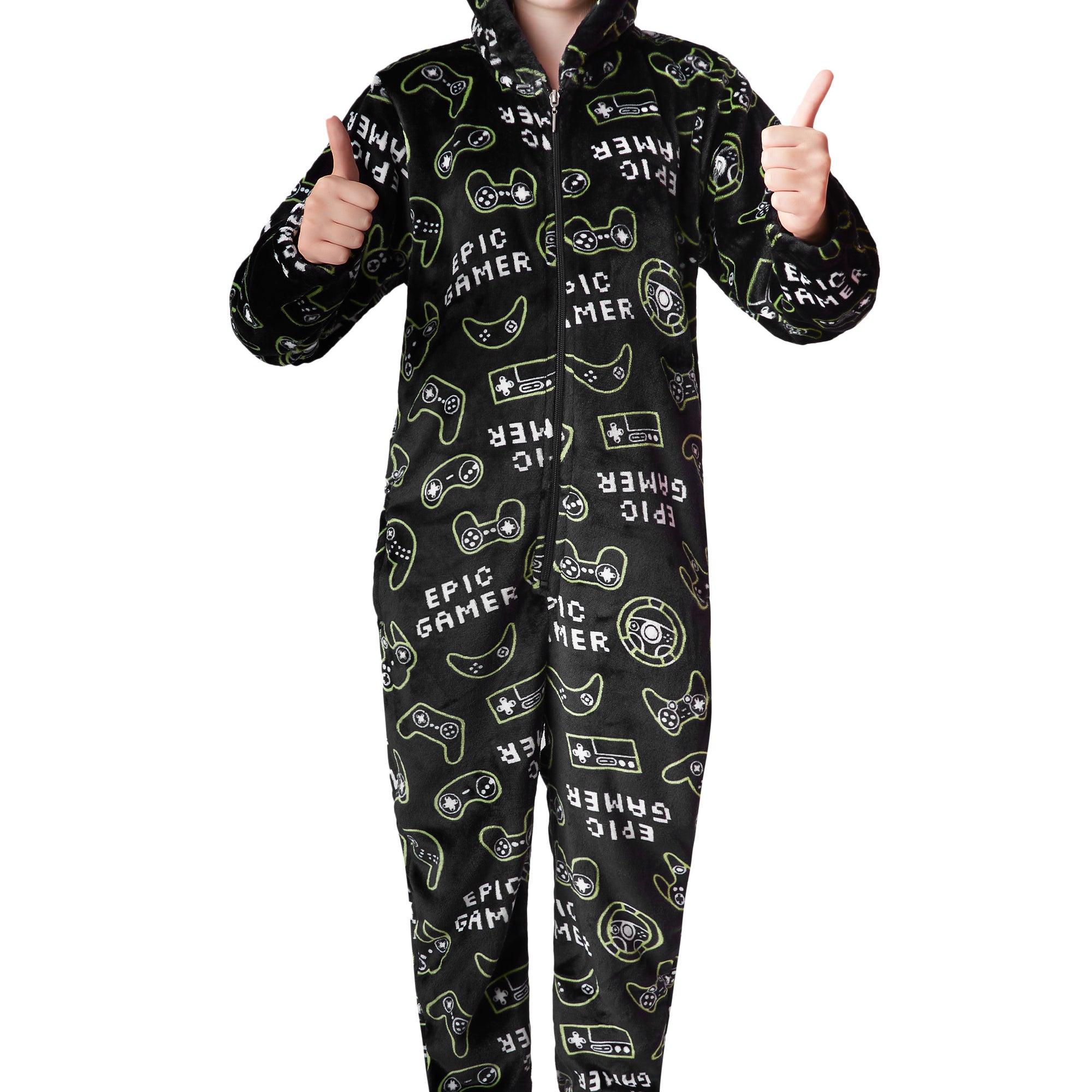 CityComfort rompers for boys, fluffy fleece pajamas for kids CityComfort rompers for boys, fluffy fleece pajamas for kids