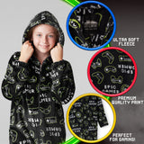 CityComfort Onesies for Boys, Fluffy Fleece Pyjamas for Kids and Teenage Boys Girls, Gaming Onesie, Camo Onesie, Warm Winter Kids PJs 7-14 Years