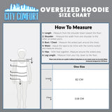CityComfort Hoodie Blanket for Kids & Teenagers Fleece Wearable Blanket Warm Gamer Football Oversized Hoodie with Sherpa Hood Loungewear Gaming Gifts - Get Trend