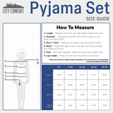 CityComfort Girls Pyjamas for Kids & Teenagers Summer Nightwear Sets Button Down Satin