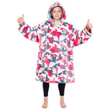 CityComfort Girls Oversized Blanket Hoodie Kids Fleece Fluffy Hoodies