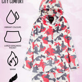 CityComfort Girls Oversized Blanket Hoodie Kids Fleece Fluffy Hoodies