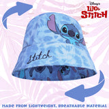 Disney Stitch Girls Bucket Hat, Sun Hat for Kids Beach Summer Holiday Essentials