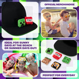 Minecraft Boys Baseball Cap with Removable Plush Accessory - Gamer Gifts