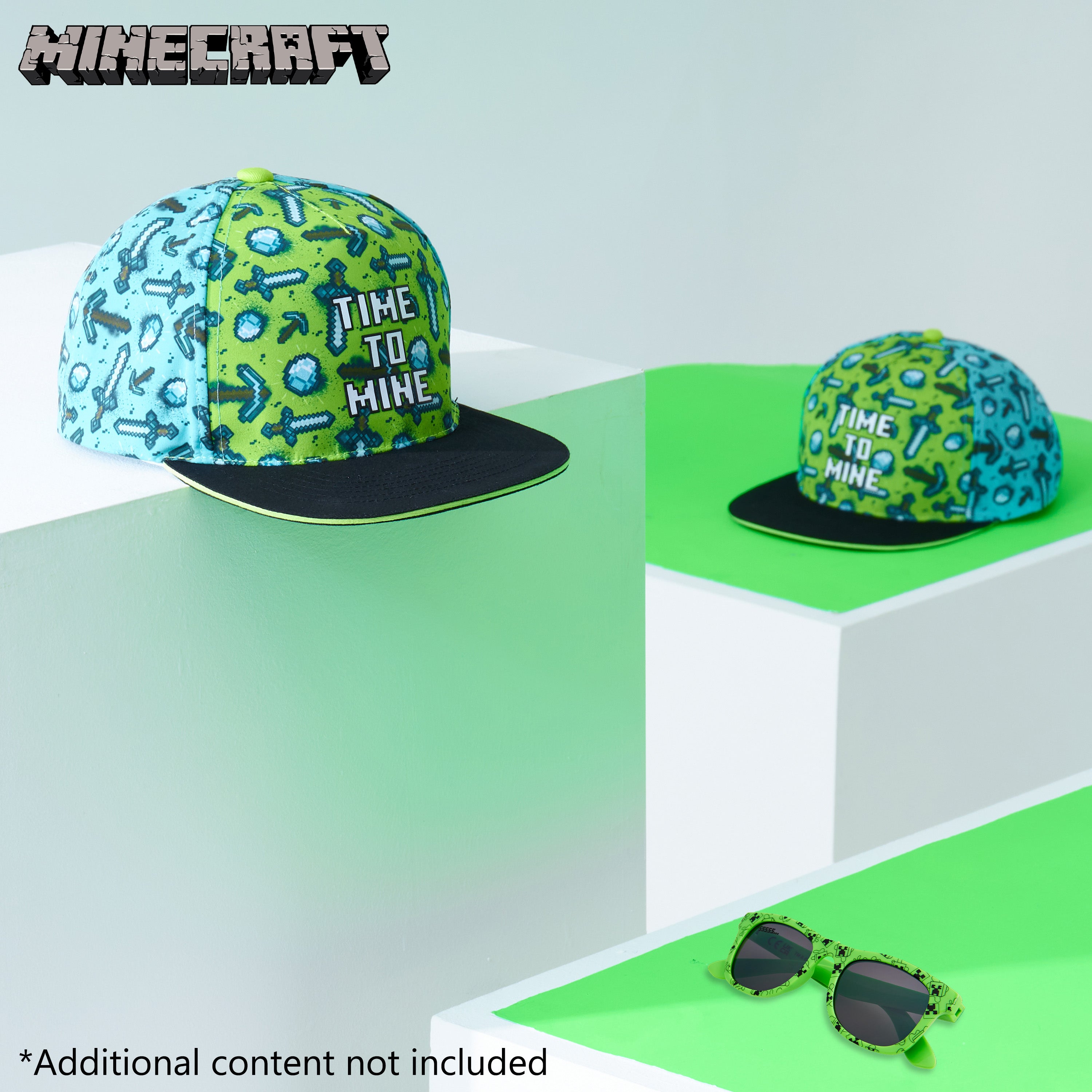 Minecraft Baseball Cap and Kids Sunglasses Set - Get Trend