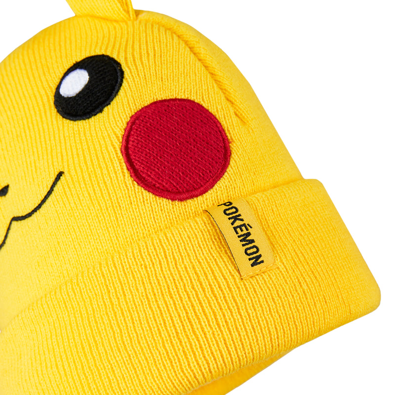 Pokemon Beanie Hat for Kids - Warm Cosy Knitted Winter Hats for Kids