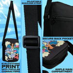 Pokemon Shoulder Bag for Kids & Teens Anime Cross Body Bag Pikachu Gengar Small Bag for Shopping Travel Holiday School for Phone Wallet Gifts for Kids - Get Trend