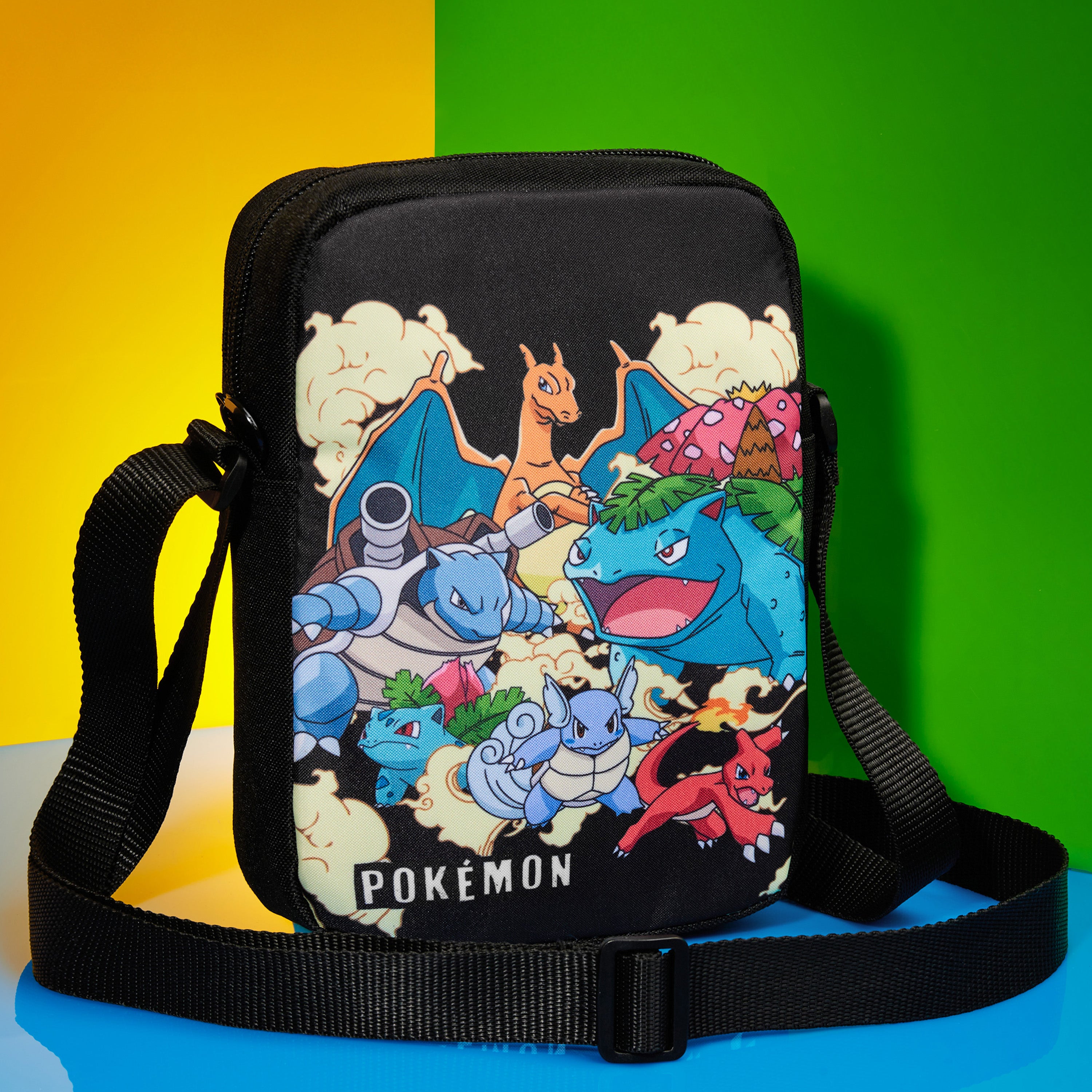 Pokemon Shoulder Bag for Kids & Teens Anime Cross Body Bag Pikachu Gengar Small Bag for Shopping Travel Holiday School for Phone Wallet Gifts for Kids - Get Trend