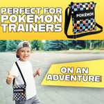 Pokemon Shoulder Bag for Kids & Teens Anime Cross Body Bag Pikachu Gengar Small Bag for Shopping Travel Holiday School for Phone Wallet Gifts for Kids - Get Trend