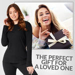 CityComfort Ribbed Pyjamas for Women - Matching PJs for Family - Get Trend