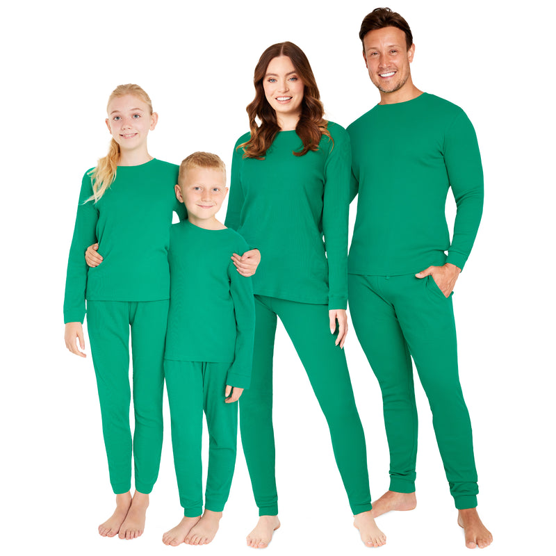 CityComfort Ribbed Pyjamas for Women - Matching PJs for Family - Get Trend