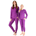 CityComfort Ribbed Pyjamas for Women - Matching PJs for Family - Get Trend