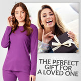 CityComfort Ribbed Pyjamas for Women - Matching PJs for Family - Get Trend