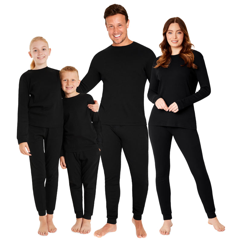 CityComfort Ribbed Pyjamas for Men -Matching PJs for Family - Get Trend