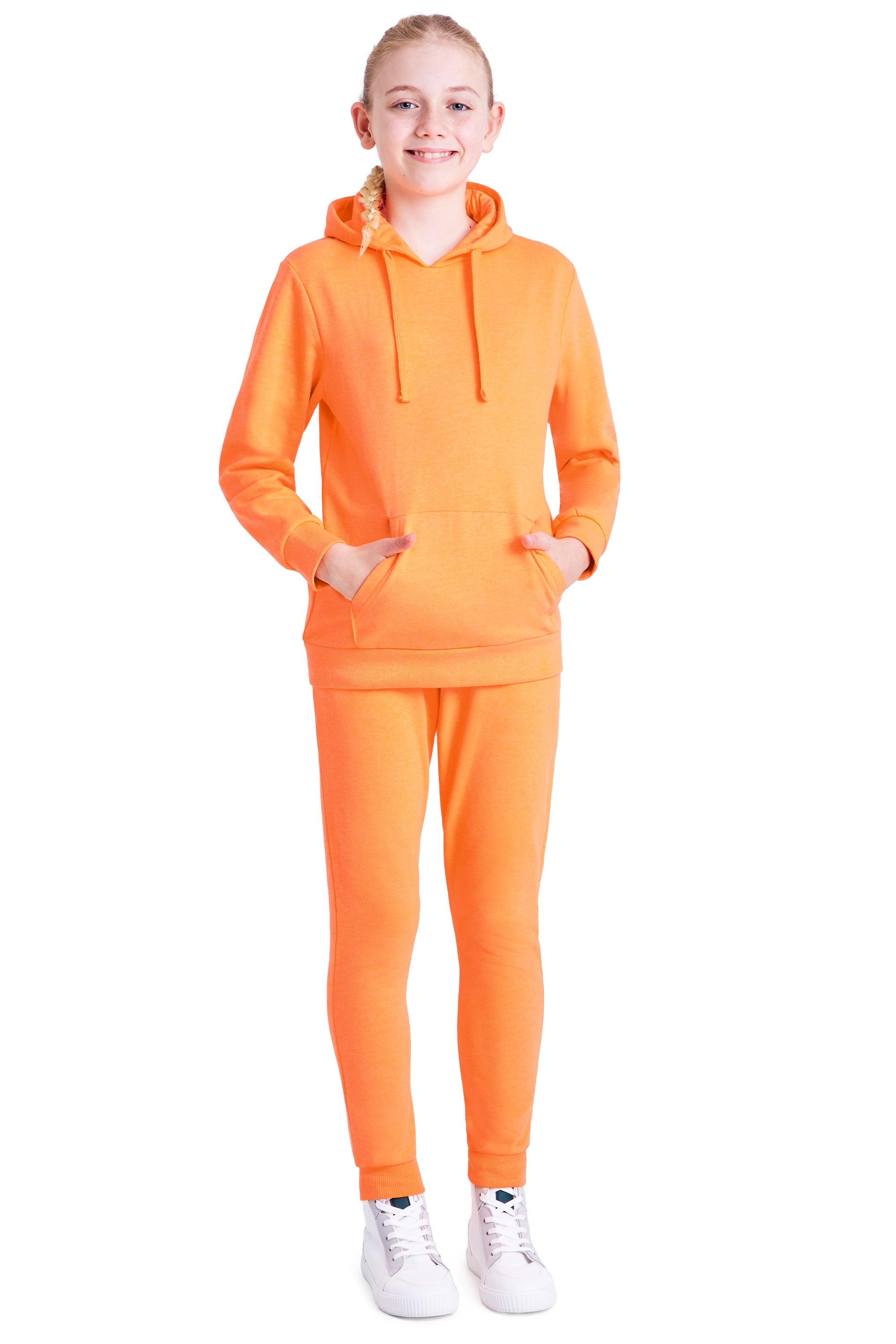 CityComfort Girls Tracksuit Set 2 Piece Jogging Bottoms and Hoodie Loungewear - Get Trend