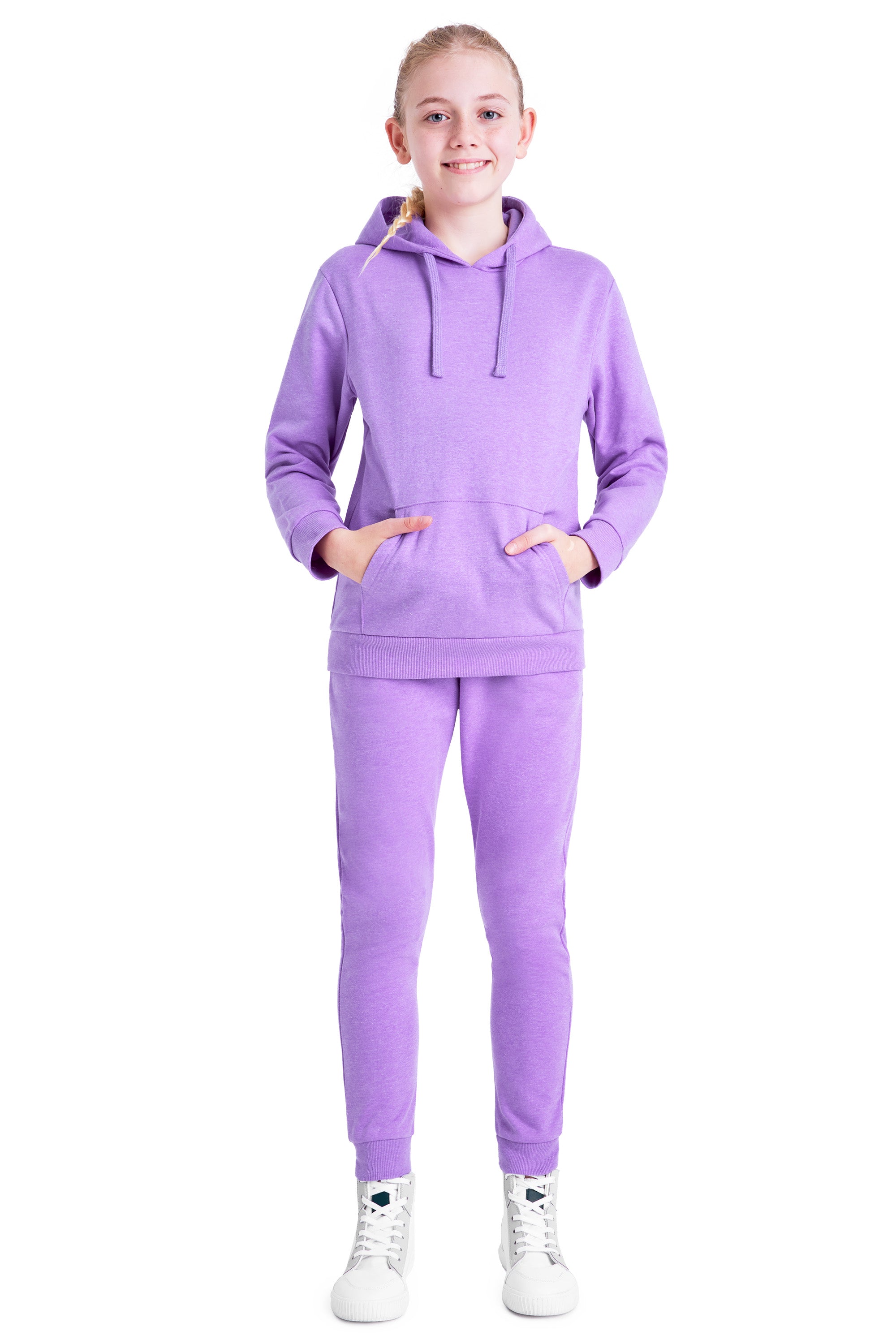 CityComfort Girls Tracksuit Set 2 Piece Jogging Bottoms and Hoodie Loungewear - Get Trend